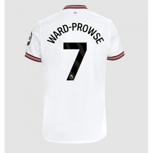 Pánský Fotbalový dres West Ham United James Ward-Prowse #7 2023-24 Venkovní Krátký Rukáv
